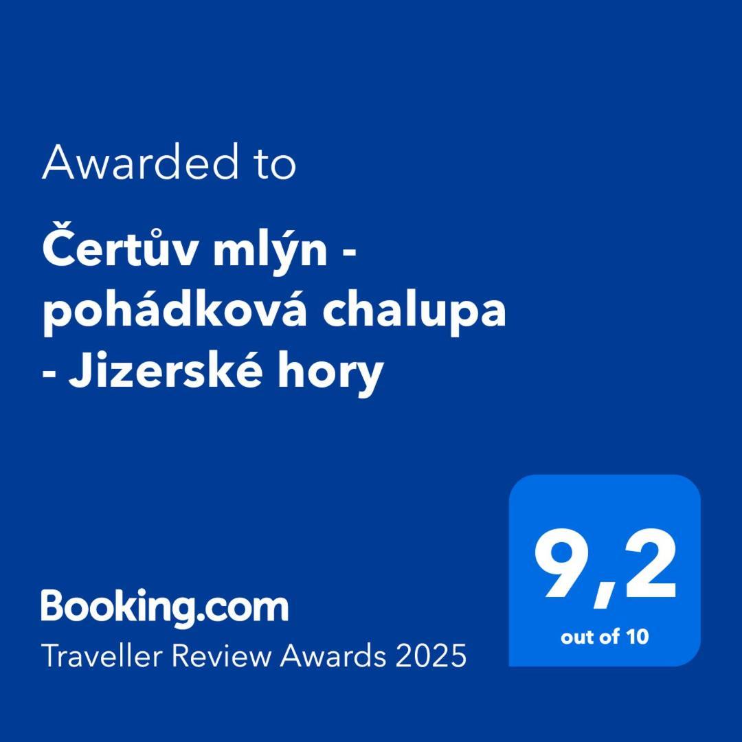 Certuv Mlyn - Pohadkova Chalupa - Jizerske Hory Bily Potok Экстерьер фото